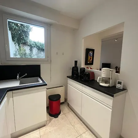 Spacieux studio rénové avec terrasse et parking privé - FR-1-374-99 Appartement